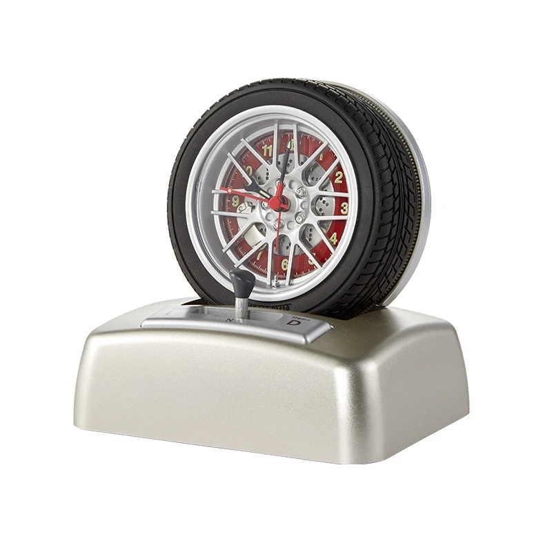 Special Personality Modern Alarm Clock Seat Clock Simulation Tire Shape Mini Watch Home Decoration
Special Personality Modern Alarm Clock Seat Clock Simulation Tire Shape Mini Watch Home Decoration