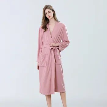 Spring and summer thin yukata robes for women bathrobe couple plus size pajamas comfortable robe ensembles home wear night gown
Spring and summer thin yukata robes for women bathrobe couple plus size pajamas comfortable robe ensembles home wear night gown