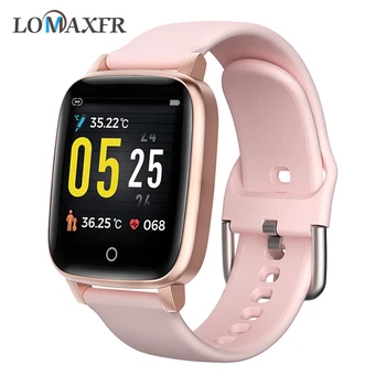 T1 Body Temperature Measurement Smart Watch Men Women Heart Rate Monitor Ip67 Waterproof For Android IOS Phone Smartwatch
T1 Body Temperature Measurement Smart Watch Men Women Heart Rate Monitor Ip67 Waterproof For Android IOS Phone Smartwatch