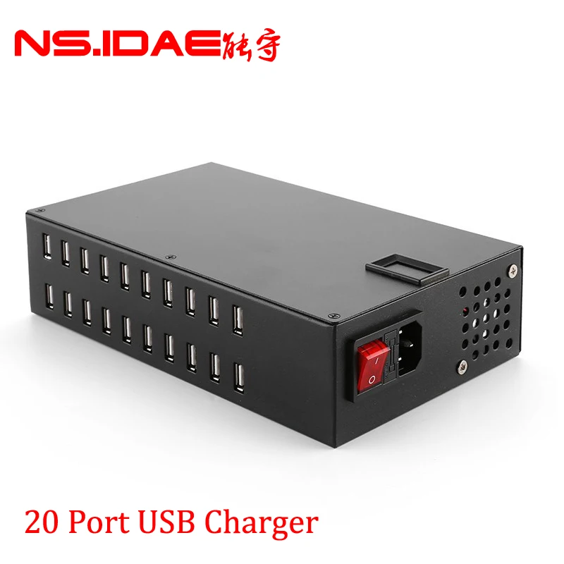 20 Ports USB Charger Power Adapter Wall Fast Charging Dock Station 200W for Apple iPhone iPad Samsung Huawei Smartphone Table
20 Ports USB Charger Power Adapter Wall Fast Charging Dock Station 200W for Apple iPhone iPad Samsung Huawei Smartphone Table