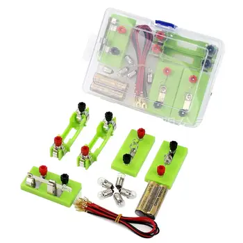 Student science experiment Physics Series Circuit Parallel Circuit Lighting Small Bulb Physics experiments Equipment Set fisica
Student science experiment Physics Series Circuit Parallel Circuit Lighting Small Bulb Physics experiments Equipment Set fisica