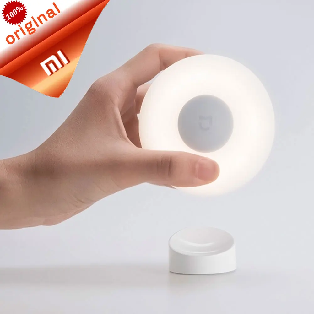 In Stock Xiaomi Mijia Induction Night Light 2nd Generation 360 Rotating Magnetic Base Adjustable Brightness Infrared Body Sensor
In Stock Xiaomi Mijia Induction Night Light 2nd Generation 360 Rotating Magnetic Base Adjustable Brightness Infrared Body Sensor