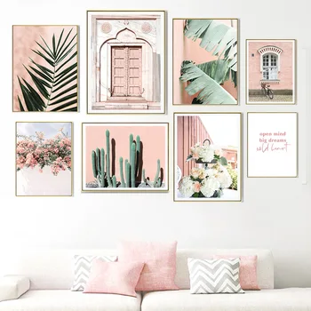 Scandinavia Cactus Flower Leaves Landscape Wall Art Canvas Painting Nordic Poster and Prints Wall Pictures For Living Room Decor 
Scandinavia Cactus Flower Leaves Landscape Wall Art Canvas Painting Nordic Poster and Prints Wall Pictures For Living Room Decor