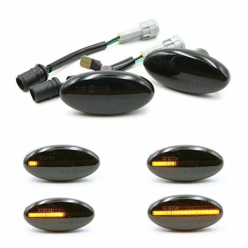 Durable High Quality Turn Signal Lights 12V Lamp 18 SMD Sequential 2835 Side Marker Smoke Dynamic Error Free Flowing
Durable High Quality Turn Signal Lights 12V Lamp 18 SMD Sequential 2835 Side Marker Smoke Dynamic Error Free Flowing