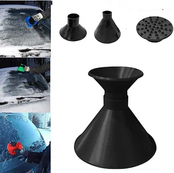 Ice Scraper Round Car Window Windshield Cone -Shaped Snow Ice Scraper Funnel Removal Tool Remover Cleaner Glass
Ice Scraper Round Car Window Windshield Cone -Shaped Snow Ice Scraper Funnel Removal Tool Remover Cleaner Glass