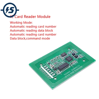 13.56MHz IC Card Reader Module UART TTL Interface RFID High Frequency Non-Contact Module Support S50/S70
13.56MHz IC Card Reader Module UART TTL Interface RFID High Frequency Non-Contact Module Support S50/S70