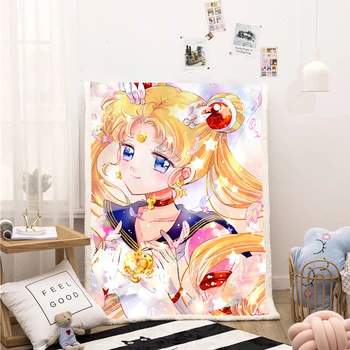 Sailor Moon Funny Character Blanket 3D Print Sherpa Blanket on Bed Home Textiles Dreamlike Style 05
Sailor Moon Funny Character Blanket 3D Print Sherpa Blanket on Bed Home Textiles Dreamlike Style 05