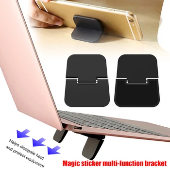 Mini Portable Invisible Laptop Holder Adjustable Cooling Stand Foldable Multifunctional Holder 1Pair for Macbook Pro Air
Mini Portable Invisible Laptop Holder Adjustable Cooling Stand Foldable Multifunctional Holder 1Pair for Macbook Pro Air