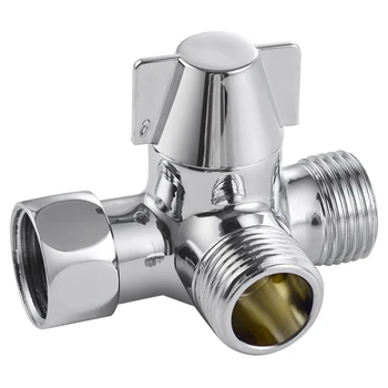 G1/2 Inch Three-Way Water Diverter Adapter Shower Diverters Connector Toilet Bidet Water Separator Faucet Splitter Valve
G1/2 Inch Three-Way Water Diverter Adapter Shower Diverters Connector Toilet Bidet Water Separator Faucet Splitter Valve