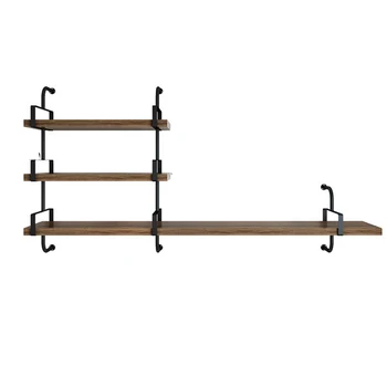 Solid wood wall decorative racks wrought iron hanging living room bedroom word partition frame
Solid wood wall decorative racks wrought iron hanging living room bedroom word partition frame