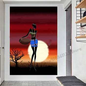 Sunrise Glow African woman diamond embroidery 5d diy diamond painting cross stitch full square round diamond art new gift,GG1558
Sunrise Glow African woman diamond embroidery 5d diy diamond painting cross stitch full square round diamond art new gift,GG1558