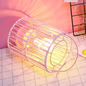 Bedroom Lamp Plastic Metal Bird Cage Night Light Lamparas Battery Powered Bedroom Home Bedroom Balcony Decor Gifts
Bedroom Lamp Plastic Metal Bird Cage Night Light Lamparas Battery Powered Bedroom Home Bedroom Balcony Decor Gifts