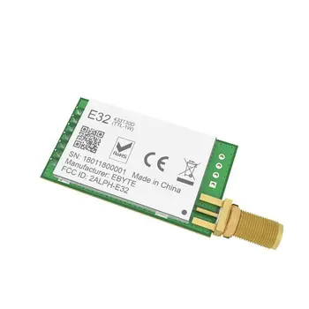 SX1278 SX1276 433MHz rf Module Transmitter Receiver 8000m E32-433T30D UART Long Range 433 MHz 1W Wireless rf Transceiver
SX1278 SX1276 433MHz rf Module Transmitter Receiver 8000m E32-433T30D UART Long Range 433 MHz 1W Wireless rf Transceiver