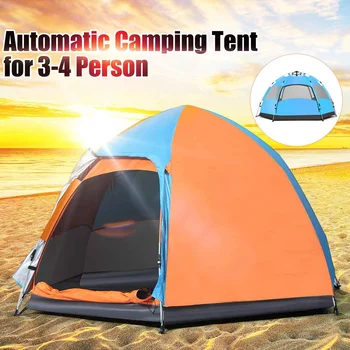 New Outdoor 3-4 Persons Automatic Camping Tent Waterproof Double Layer UV Beach Sunshade Canopy
New Outdoor 3-4 Persons Automatic Camping Tent Waterproof Double Layer UV Beach Sunshade Canopy
