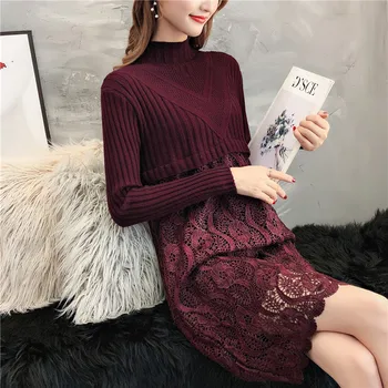 9076 real shot new lace patchwork knitted dress 73-2f, 13 rows, 2 shelves
9076 real shot new lace patchwork knitted dress 73-2f, 13 rows, 2 shelves