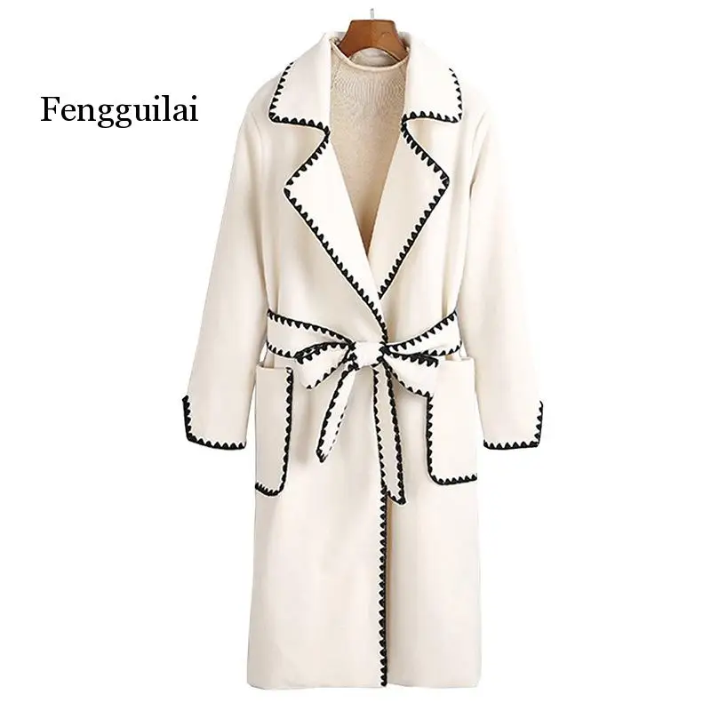 Autumn And Winter New Casual Fashion Women Jacket Loose Plus Solid Color Wavy Side With Wool Coat
Autumn And Winter New Casual Fashion Women Jacket Loose Plus Solid Color Wavy Side With Wool Coat