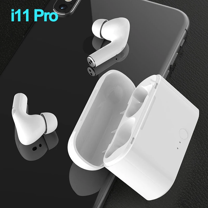 TWS Bluetooth 5.0 Earphones i11 Pro Wireless Headphone Sports mini Earbuds 3D Stereo Gaming Headset With Microphone Charging Box
TWS Bluetooth 5.0 Earphones i11 Pro Wireless Headphone Sports mini Earbuds 3D Stereo Gaming Headset With Microphone Charging Box
