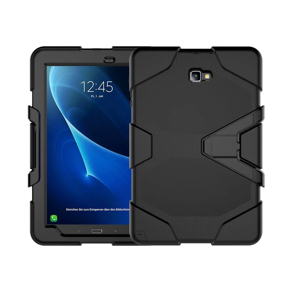 For Samsung P580 Tab A 10.1 Inch Flat Three In One Anti Fall Protective Shell