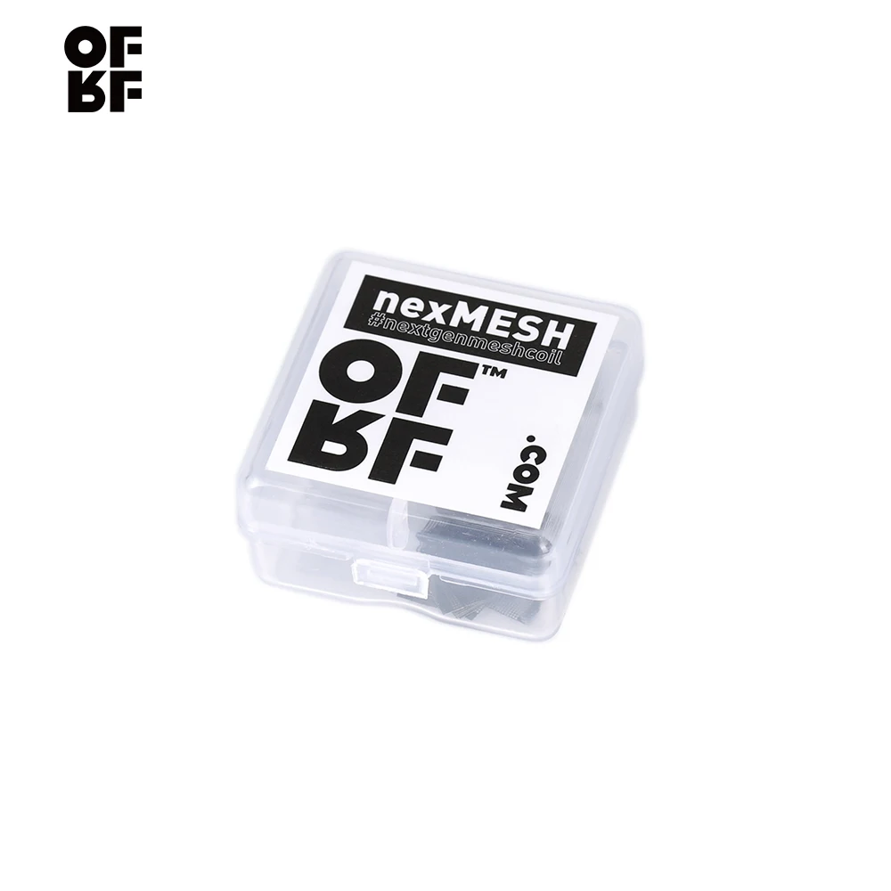 Original OFRF nexMESH Coil Conical Mesh Prebuild Wire 0.13ohm 0.15ohm Rebuildable Mesh Coils VS Wotofo Profile RDA Mesh
Original OFRF nexMESH Coil Conical Mesh Prebuild Wire 0.13ohm 0.15ohm Rebuildable Mesh Coils VS Wotofo Profile RDA Mesh