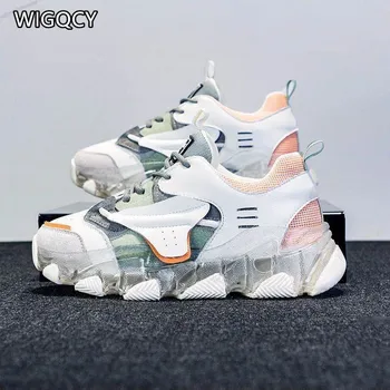 2020 Spring Autumn New Daddy Shoes Women Platform Sneakers Women's Fashion Breathable Lace-Up Casual Shoes zapatillas mujer W47
2020 Spring Autumn New Daddy Shoes Women Platform Sneakers Women's Fashion Breathable Lace-Up Casual Shoes zapatillas mujer W47