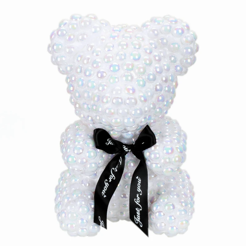 Valentine's Day Gift Pearl Bear 21cm 3D Foam Bear Modeling Imitation Pearl for Wedding Decoration
Valentine's Day Gift Pearl Bear 21cm 3D Foam Bear Modeling Imitation Pearl for Wedding Decoration