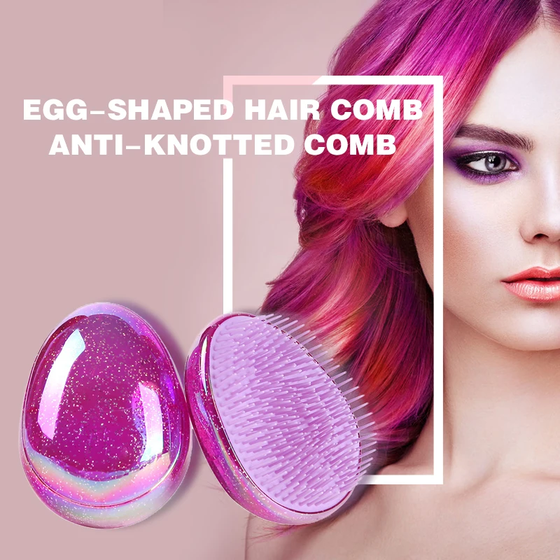 Mini Magic Massage Comb Hair Brush Anti-static Smoothing Salon Hair Styling Tool Egg Round Shape Professional Hair Care Brush
Mini Magic Massage Comb Hair Brush Anti-static Smoothing Salon Hair Styling Tool Egg Round Shape Professional Hair Care Brush