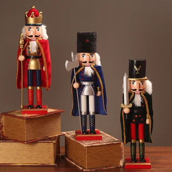 Nordic retro Nutcracker puppet soldier character home table furnishing soft ornament decoration gift
Nordic retro Nutcracker puppet soldier character home table furnishing soft ornament decoration gift