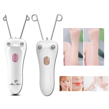 Women Electric Epilator Body Facial Hair Removal Defeatherer Cotton Thread Depilator Lady Shaver Face Hair Remover Beauty Care
Women Electric Epilator Body Facial Hair Removal Defeatherer Cotton Thread Depilator Lady Shaver Face Hair Remover Beauty Care