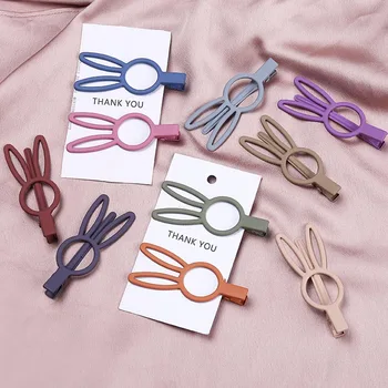 1pc Cute Candy Color Kid Girl Hairpin Rabbit Shape Hair Clips Matte Scrub Snap Hair Accessories Hairgrip Women Girls Hairpins
1pc Cute Candy Color Kid Girl Hairpin Rabbit Shape Hair Clips Matte Scrub Snap Hair Accessories Hairgrip Women Girls Hairpins