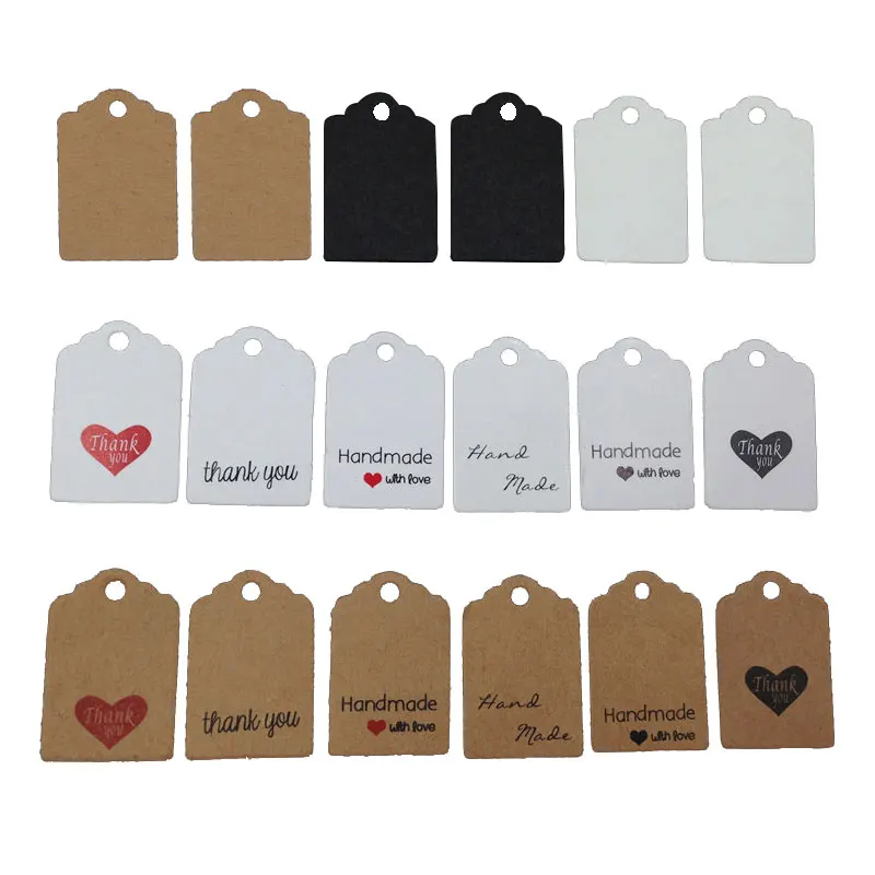 100pcs Handmade with Love Kraft Paper Tags Thank You Card Tag Labels Christmas Wedding Party Favors Decor Gift Wrapping Supplies
100pcs Handmade with Love Kraft Paper Tags Thank You Card Tag Labels Christmas Wedding Party Favors Decor Gift Wrapping Supplies