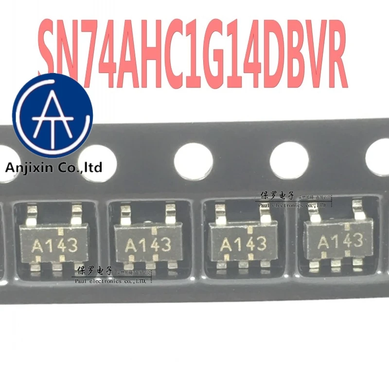 10 шт. 100% оригинальный и новый инвертор SN74AHC1G14DBVR SN74AHC1G14 шелковой ширмы A143 SOT23-5 в наличии
10 шт. 100% оригинальный и новый инвертор SN74AHC1G14DBVR SN74AHC1G14 шелковой ширмы A143 SOT23-5 в наличии