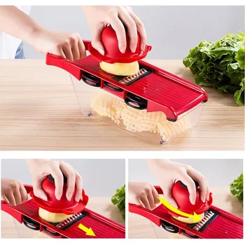 Vegetable Cutter Metal Blade Mandoline Slicer Potato Carrot Cheese Grater Vegetable Peeler Slicer Kitchen Accessories Tool
Vegetable Cutter Metal Blade Mandoline Slicer Potato Carrot Cheese Grater Vegetable Peeler Slicer Kitchen Accessories Tool