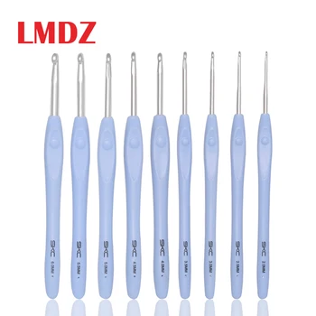 LMDZ TPR Soft Handle Aluminum Hook SKC Crochet Hooks Stitches Knitting Needles Handicraft Hand Weave Tool DIY Sewing Accessories
LMDZ TPR Soft Handle Aluminum Hook SKC Crochet Hooks Stitches Knitting Needles Handicraft Hand Weave Tool DIY Sewing Accessories