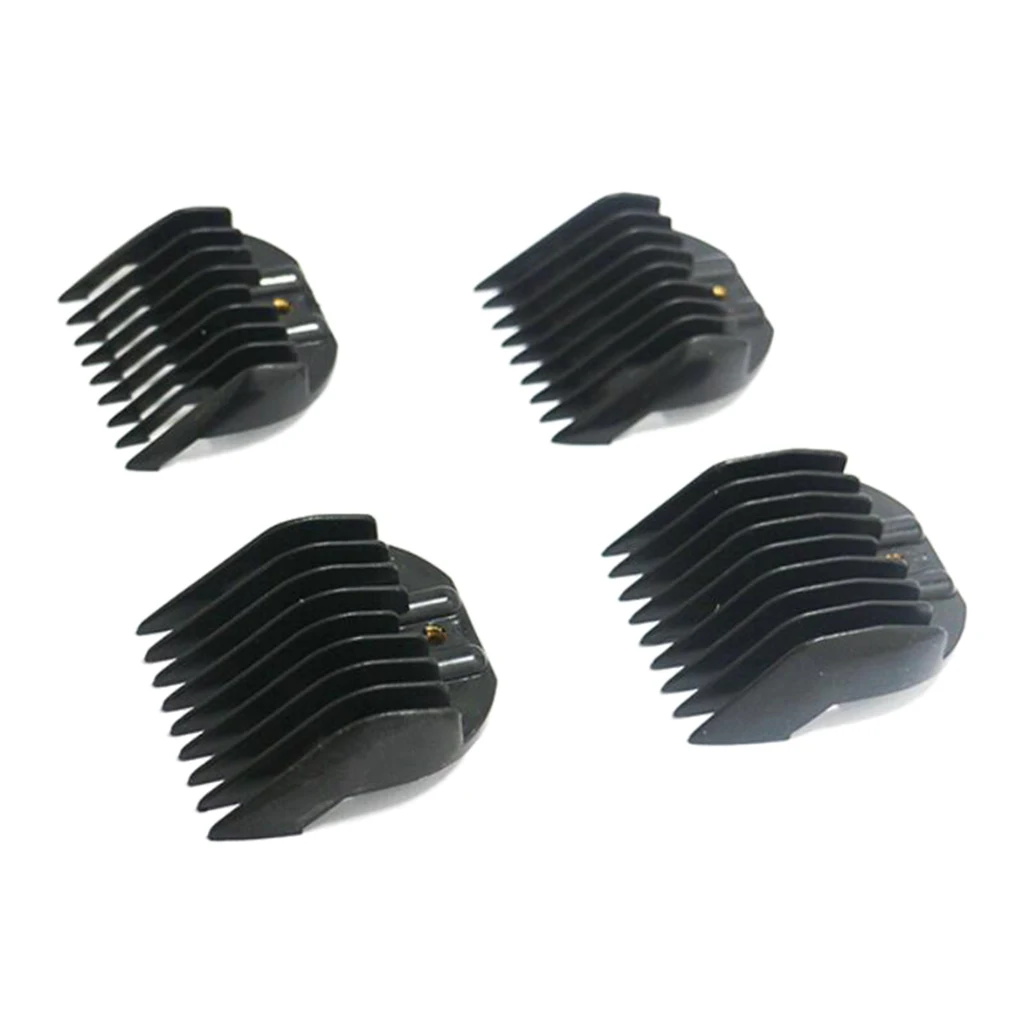 4x Professional 3/6/9/12mm Hair Clipper Limit Guide Comb Size Replacement 4x Professional 3/6/9/12mm Hair Clipper Limit Guide Comb Size Replacement