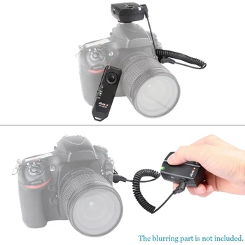 VILTROX JY-120-N3 Replaceable Plug Cable Mini Wireless Timer Remote Shutter Release Controller Set Transmitter Receiver with N3
VILTROX JY-120-N3 Replaceable Plug Cable Mini Wireless Timer Remote Shutter Release Controller Set Transmitter Receiver with N3