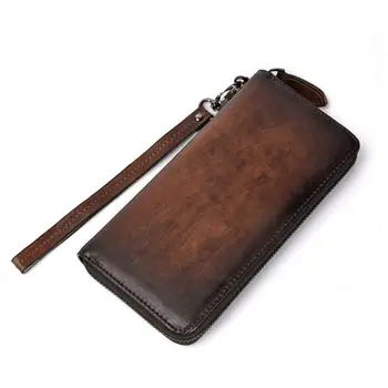 Men's Leather Long Wallet Bifold Credit Card Holder Zipper Billfold Money Purse A69C
Men's Leather Long Wallet Bifold Credit Card Holder Zipper Billfold Money Purse A69C