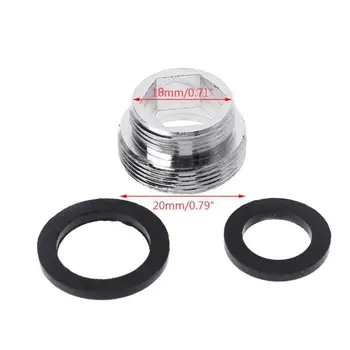 Solid Metal Adaptor Outside Thread Water Saving Kitchen Faucet Tap Aerator Connector
Solid Metal Adaptor Outside Thread Water Saving Kitchen Faucet Tap Aerator Connector