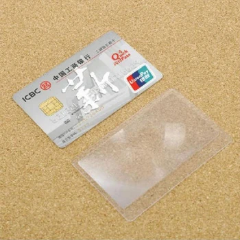 5pcs 3 X Magnifier Magnification Magnifying Fresnel LENS for Transparent Credit Card
5pcs 3 X Magnifier Magnification Magnifying Fresnel LENS for Transparent Credit Card