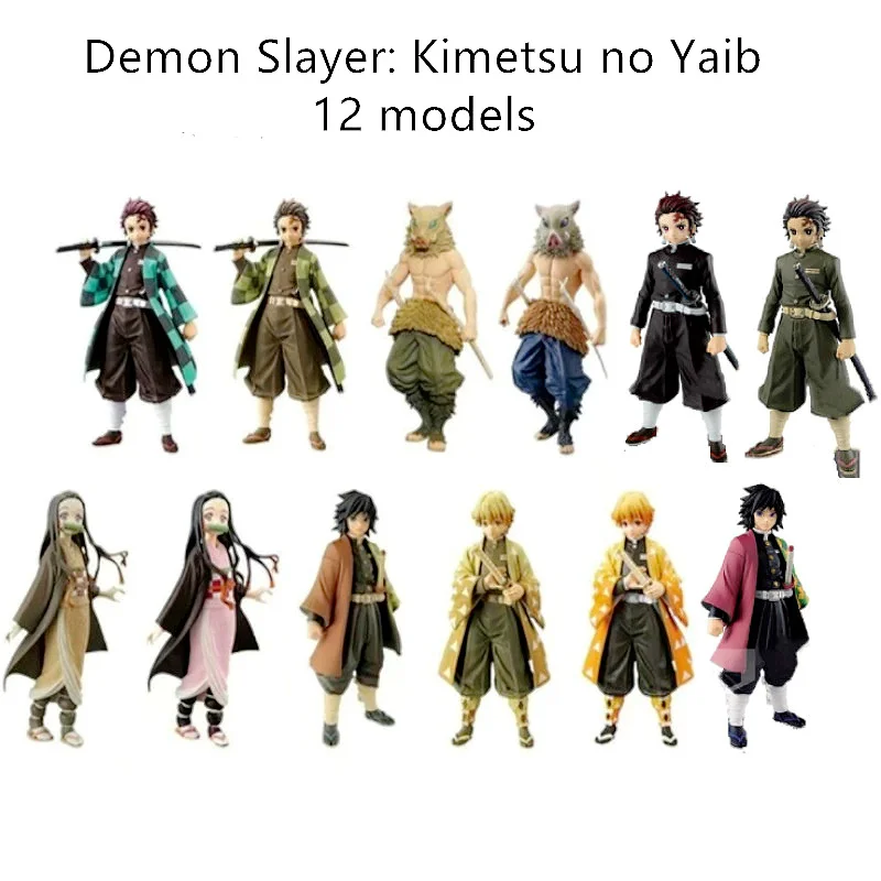Anime Demon Slayer Figure Kimetsu No Yaiba Action Figures Tanjirou Figur Nezuko PVC Model Toy Agatsuma Zenitsu Inosuke Doll Gift
Anime Demon Slayer Figure Kimetsu No Yaiba Action Figures Tanjirou Figur Nezuko PVC Model Toy Agatsuma Zenitsu Inosuke Doll Gift