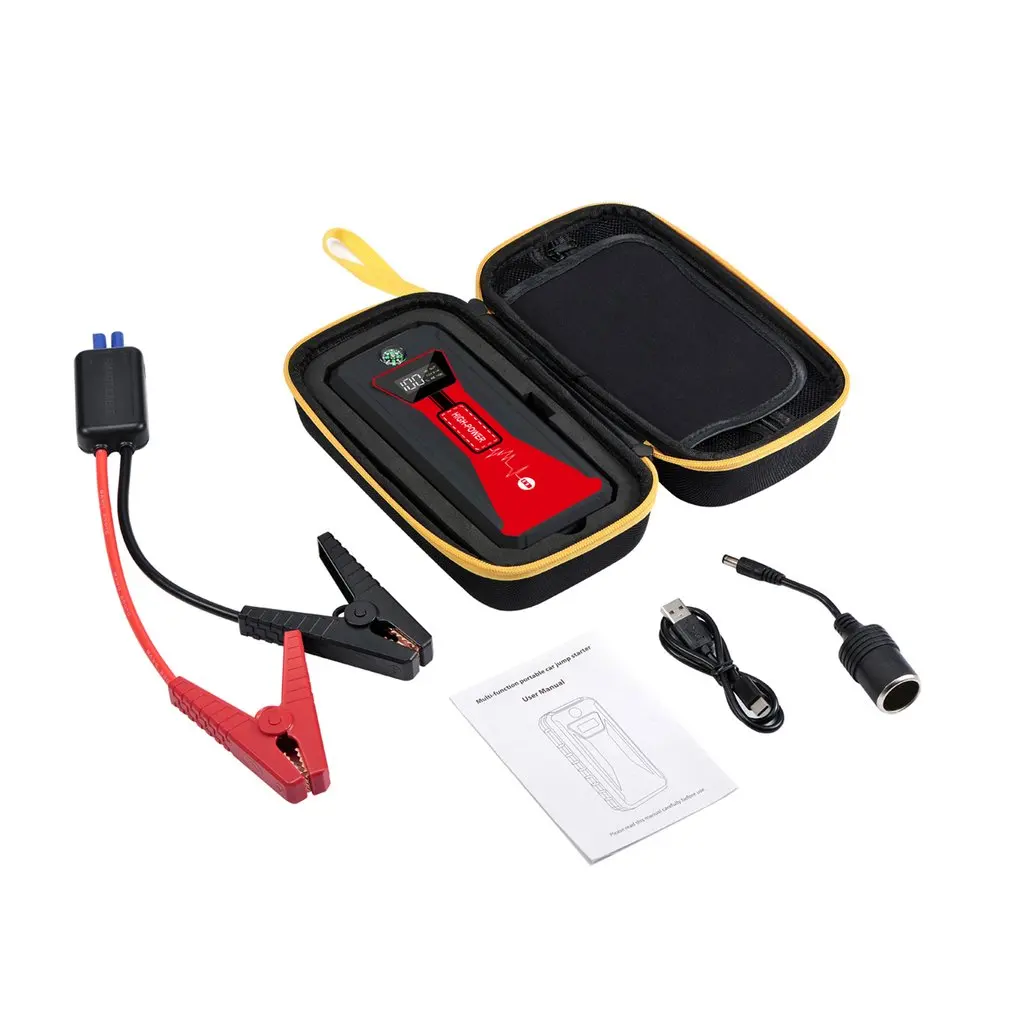 Q8B Car Jump Starter 12V Power Bank Portable Car Charger Multi-function Start Jumper Emergency Car Battery Booster
Q8B Car Jump Starter 12V Power Bank Portable Car Charger Multi-function Start Jumper Emergency Car Battery Booster