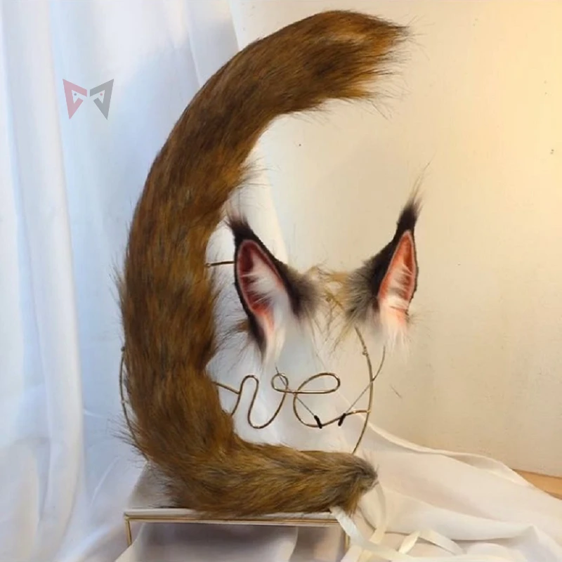 MMGG New Lynx Ears Hairhoop Tail Set for Anime Game Cosplay Costume Accessories Handmade Work
MMGG New Lynx Ears Hairhoop Tail Set for Anime Game Cosplay Costume Accessories Handmade Work