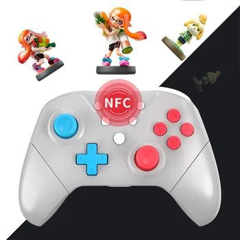 Six-axis Gyroscope NFC Sensor Wireless Bluetooth Game Controller Gamepad 3D Joystick Joypad 500Amh For Switch NS Pro/Switch Lite 
Six-axis Gyroscope NFC Sensor Wireless Bluetooth Game Controller Gamepad 3D Joystick Joypad 500Amh For Switch NS Pro/Switch Lite