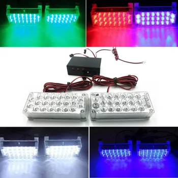 7 Colors 2*22LED Car Truck Emergency Light Flashing Lights 12V Lamp For Firemen Ambulance Police Light Strobe Warning Light 
7 Colors 2*22LED Car Truck Emergency Light Flashing Lights 12V Lamp For Firemen Ambulance Police Light Strobe Warning Light