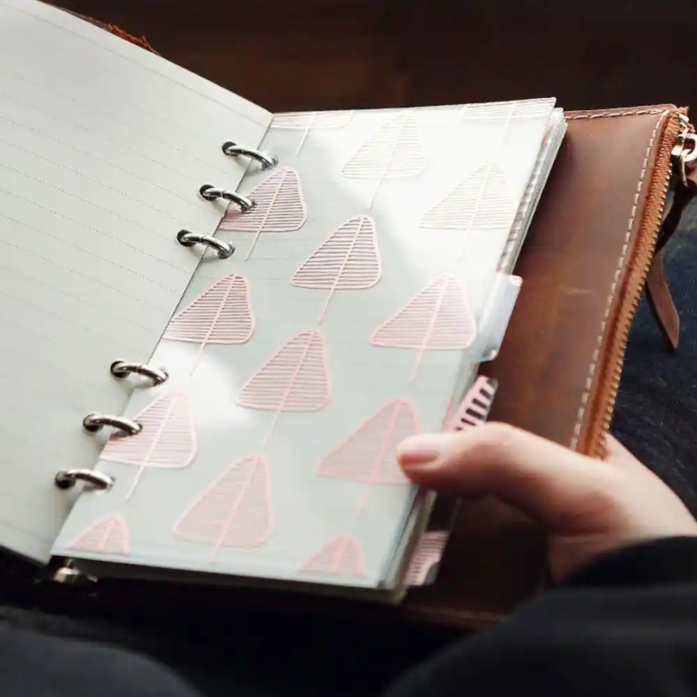 5pcs/set a5 a6 planner divider refill notebook journal agenda