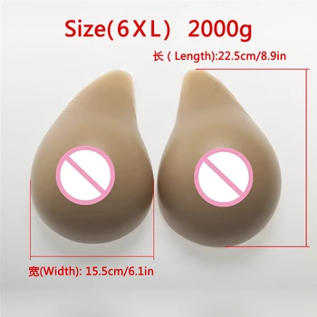 2000g/pair Classic-Curved Silicone Breast Forms Artificial Boobs Fake Breast Transgender Shemale Mastectomy Tits Enhancer
2000g/pair Classic-Curved Silicone Breast Forms Artificial Boobs Fake Breast Transgender Shemale Mastectomy Tits Enhancer
