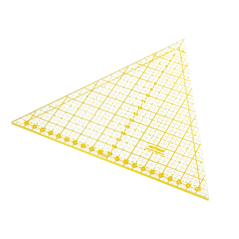 1pcs Patchwork Ruler Acrylic Material Multifunction Quilting Ruler Shaped Like A Trapezoid Sewing Tool 2style MT6020 MT6021
1pcs Patchwork Ruler Acrylic Material Multifunction Quilting Ruler Shaped Like A Trapezoid Sewing Tool 2style MT6020 MT6021