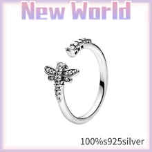 Hot style Original 100%925 pandora Silver Dragonfly Ring High Quality for Ladies Couple Ring DIY Fashion Wedding Jewelry
Hot style Original 100%925 pandora Silver Dragonfly Ring High Quality for Ladies Couple Ring DIY Fashion Wedding Jewelry