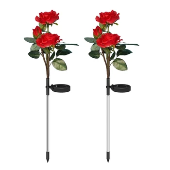 Solar Garden Lights ,LED Waterproof Color Changing Solar Stake Lights Outdoor Decorative Rose Flowers Lights ,Backyard Decoratio
Solar Garden Lights ,LED Waterproof Color Changing Solar Stake Lights Outdoor Decorative Rose Flowers Lights ,Backyard Decoratio