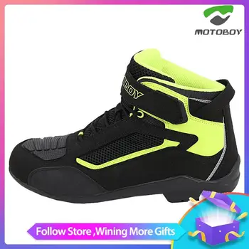 New Motoboy Motorcycle High Ankle Racing Soft Non-slip Protective Bikes Race Motocross Motorbike Speed Motocross boots Shoes
New Motoboy Motorcycle High Ankle Racing Soft Non-slip Protective Bikes Race Motocross Motorbike Speed Motocross boots Shoes