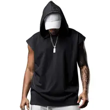 Summer Casual Hooded Sleeveless T-shirt Men Men T-shirt Sleeveless for School
Summer Casual Hooded Sleeveless T-shirt Men Men T-shirt Sleeveless for School